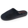 Chaussons-Mules-Homme-Noir-Rayures-Isotoner-98310_AAG_1