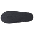 Chaussons Mules Homme Tartan Noir