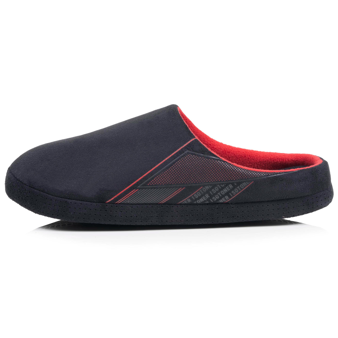 Chaussons Mules Homme suédine Noir