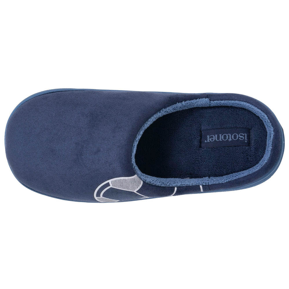 Chaussons Mules Junior BLOUP Marine - Isotoner