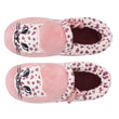 Chaussons Bottillons zip Bébé Rose Léopard