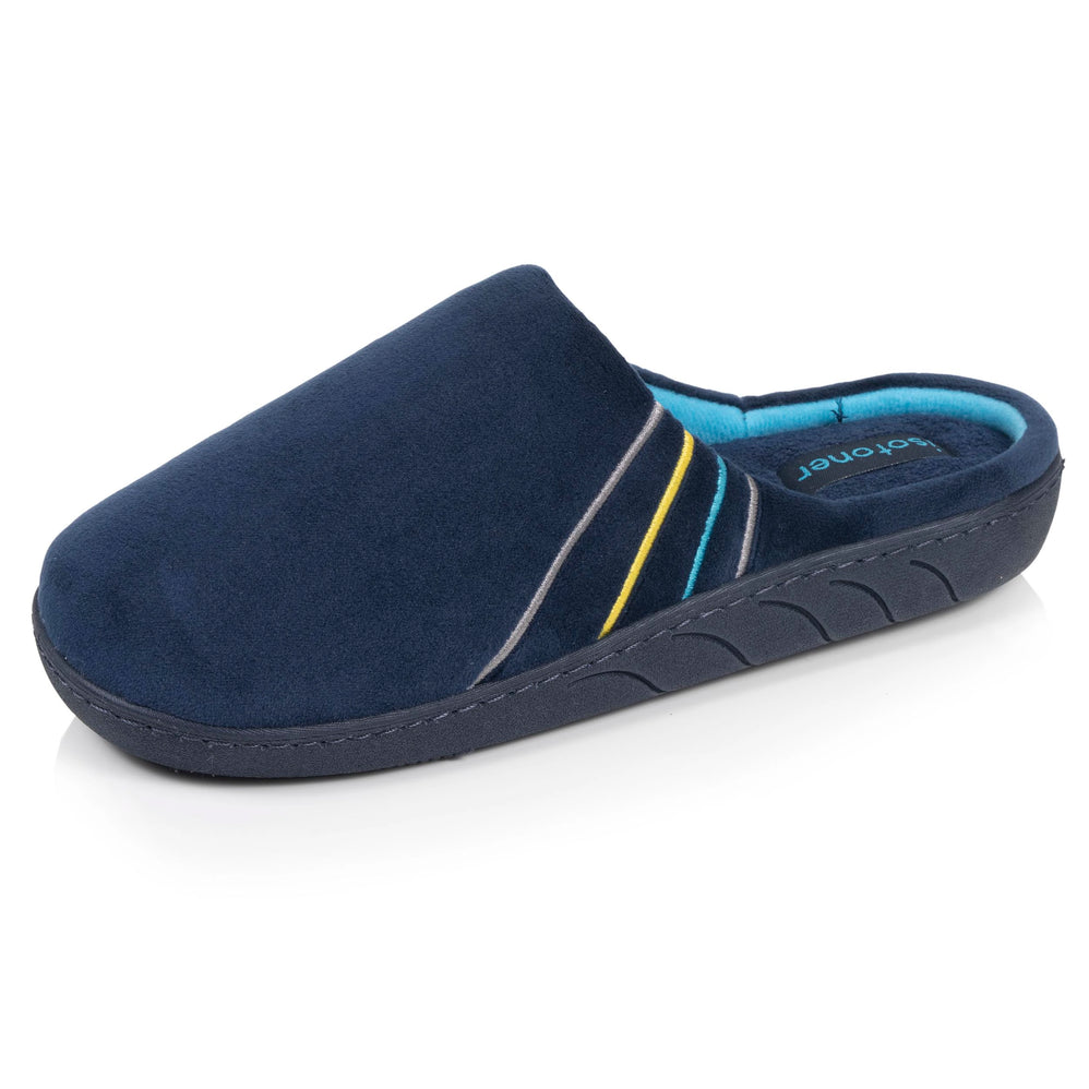 Chaussons Mules Junior Marine - Isotoner