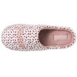 Chaussons Mules Junior Rose Léopard