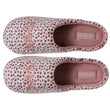Chaussons Mules Junior Rose Velours Léopard