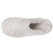 Chaussons Mules plates Femme Ivoire