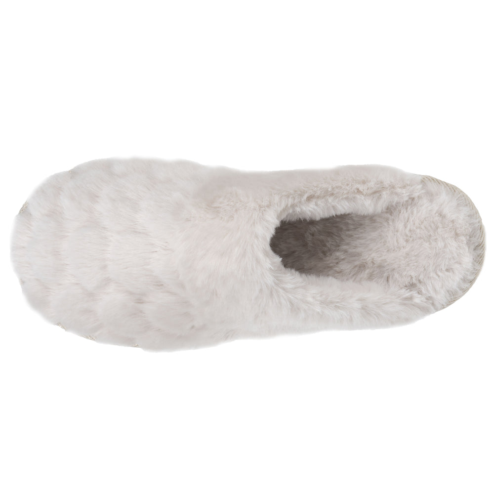 Chaussons Mules plates Femme Ivoire - Isotoner