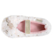 Chaussons Slippers Enfant licorne 3D Ivoire