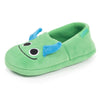 Chaussons-Slippers-Enfant-micro-eponge-Vert-Isotoner-67758_ADG_1