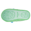 Chaussons Slippers Enfant micro-éponge Vert