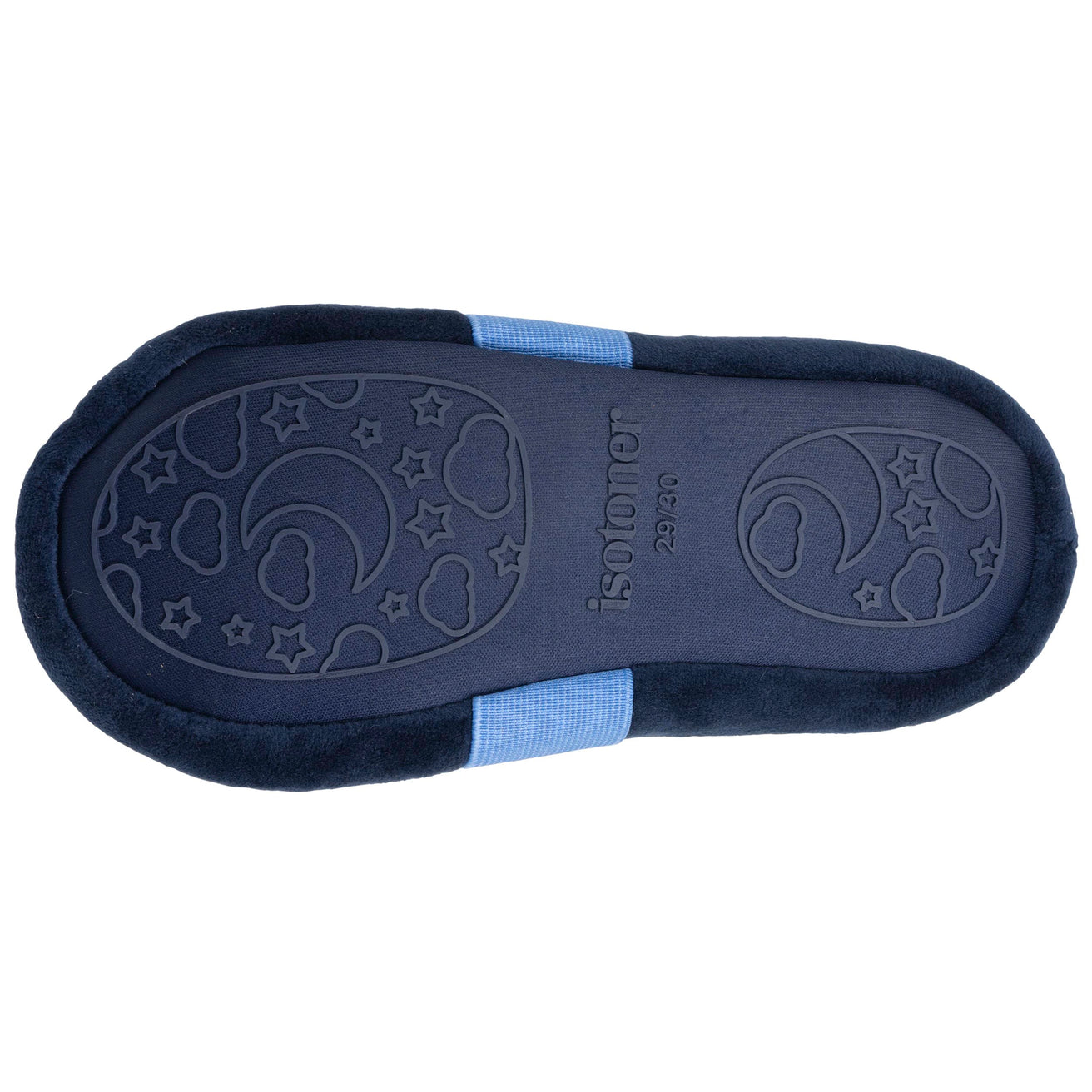 Chaussons Slippers Enfant microvelours Marine
