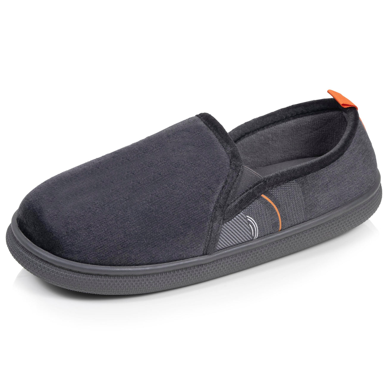 Chaussons Slippers Homme Gris Chiné
