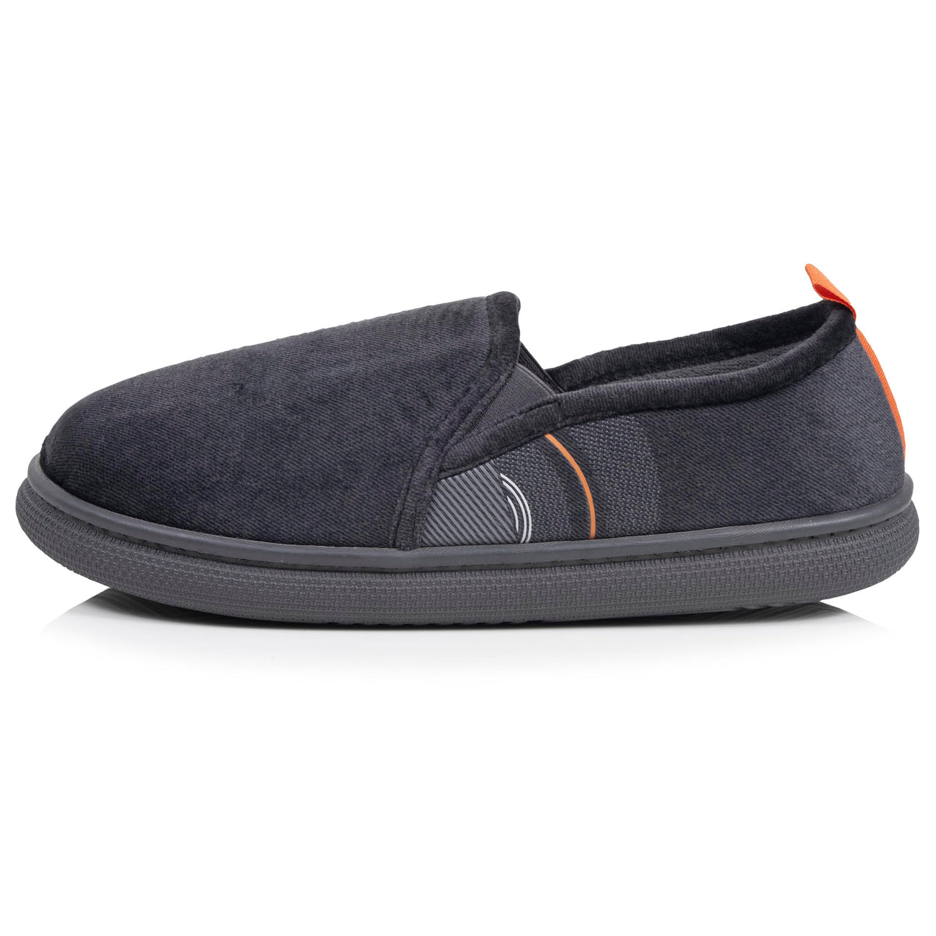Chaussons Slippers Homme Gris Chiné