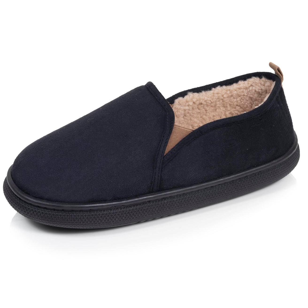 Chaussons Slippers Homme Noir