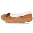 Chaussons ballerines Junior Camel Nœud