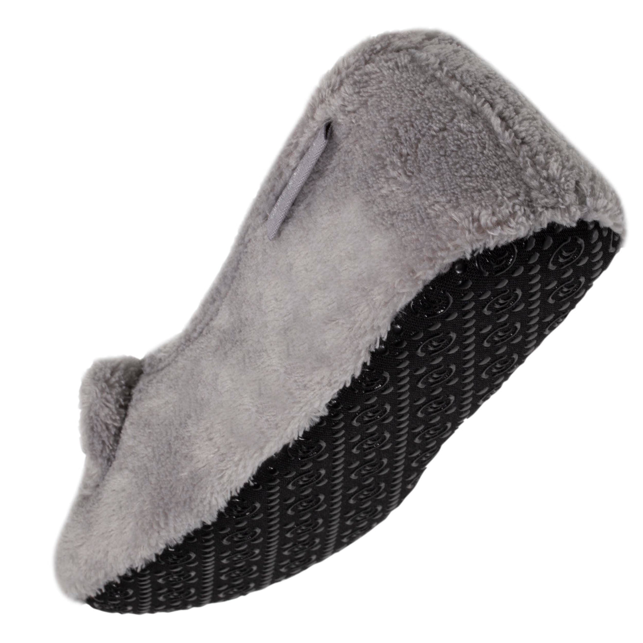 Chaussons ballerines 3D Femme Chat Gris