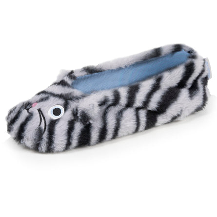 Chaussons ballerines 3D Femme Chat tigré - Isotoner