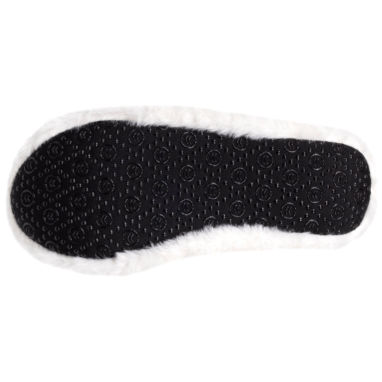 Chaussons ballerines 3D Femme Panda Ivoire