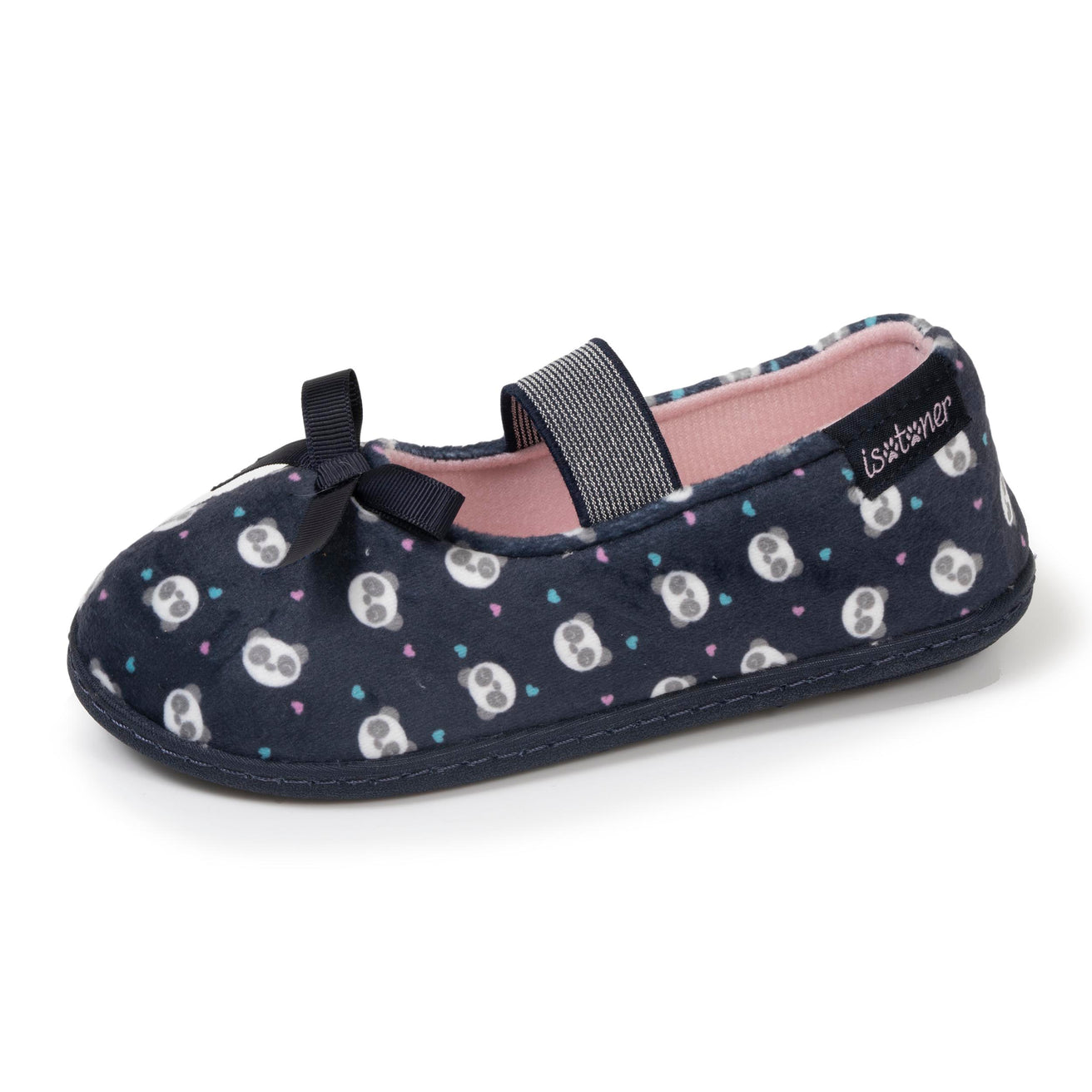 Chaussons ballerines Enfant Marine panda