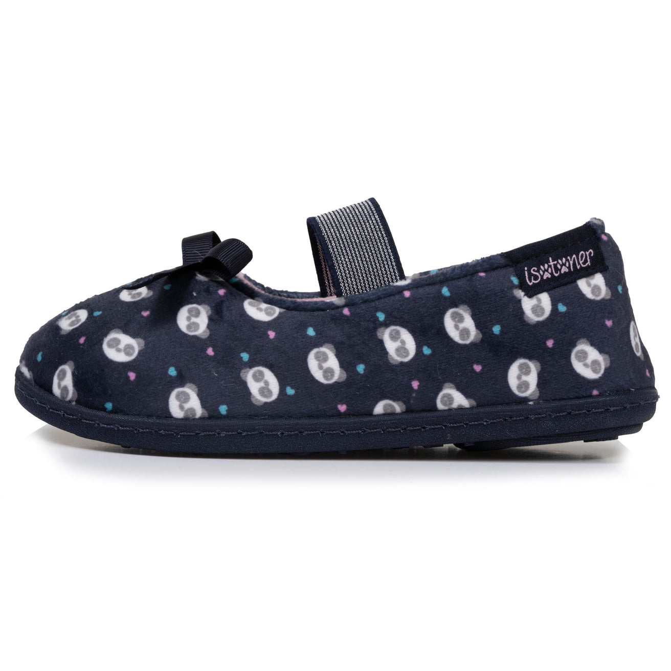 Chaussons ballerines Enfant Marine panda