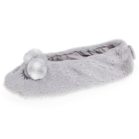 Chaussons ballerines Femme 3D Gris - Isotoner