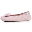 Chaussons ballerines Femme Blush chiné