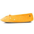 Chaussons ballerines Femme Grand Nœud Jaune fleurs