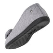 Chaussons ballerines Femme Gris nœud irisé