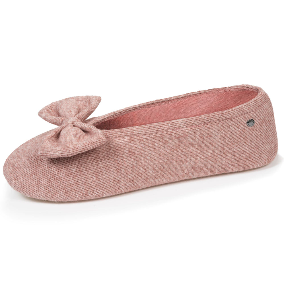 Chaussons ballerines Femme Rose chiné - Isotoner