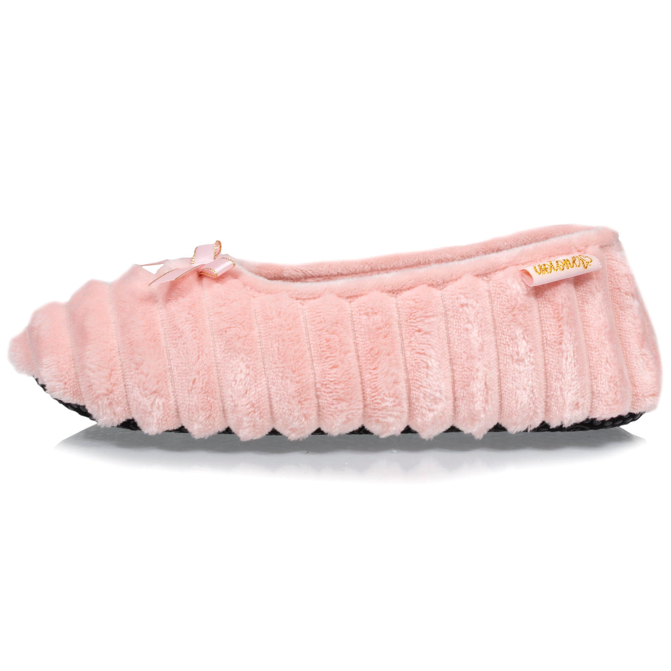 Chaussons ballerines Femme Rose guimauve