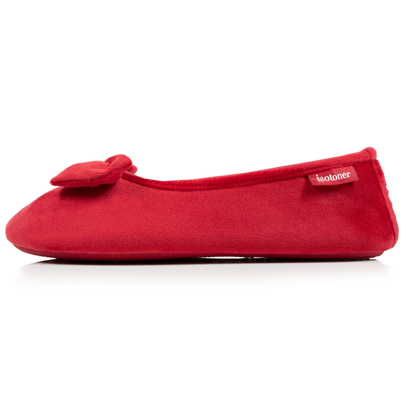 Chaussons ballerines Femme Rouge