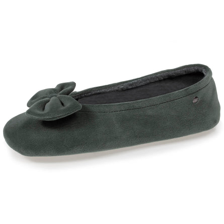 Chaussons ballerines Femme Sauge - Isotoner