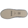 Chaussons ballerines Femme Grand Nœud Gris chiné clair