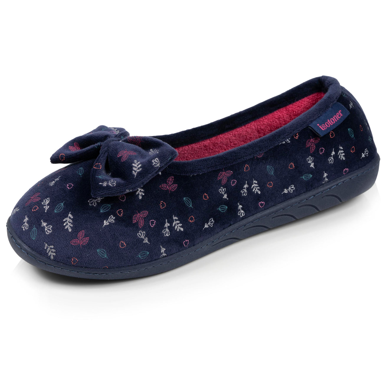 Chaussons ballerines Femme ergonomiques Marine