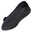 Chaussons ballerines Femme ergonomiques Noir