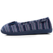 Chaussons ballerines ergonomiques Femme Rayures marine