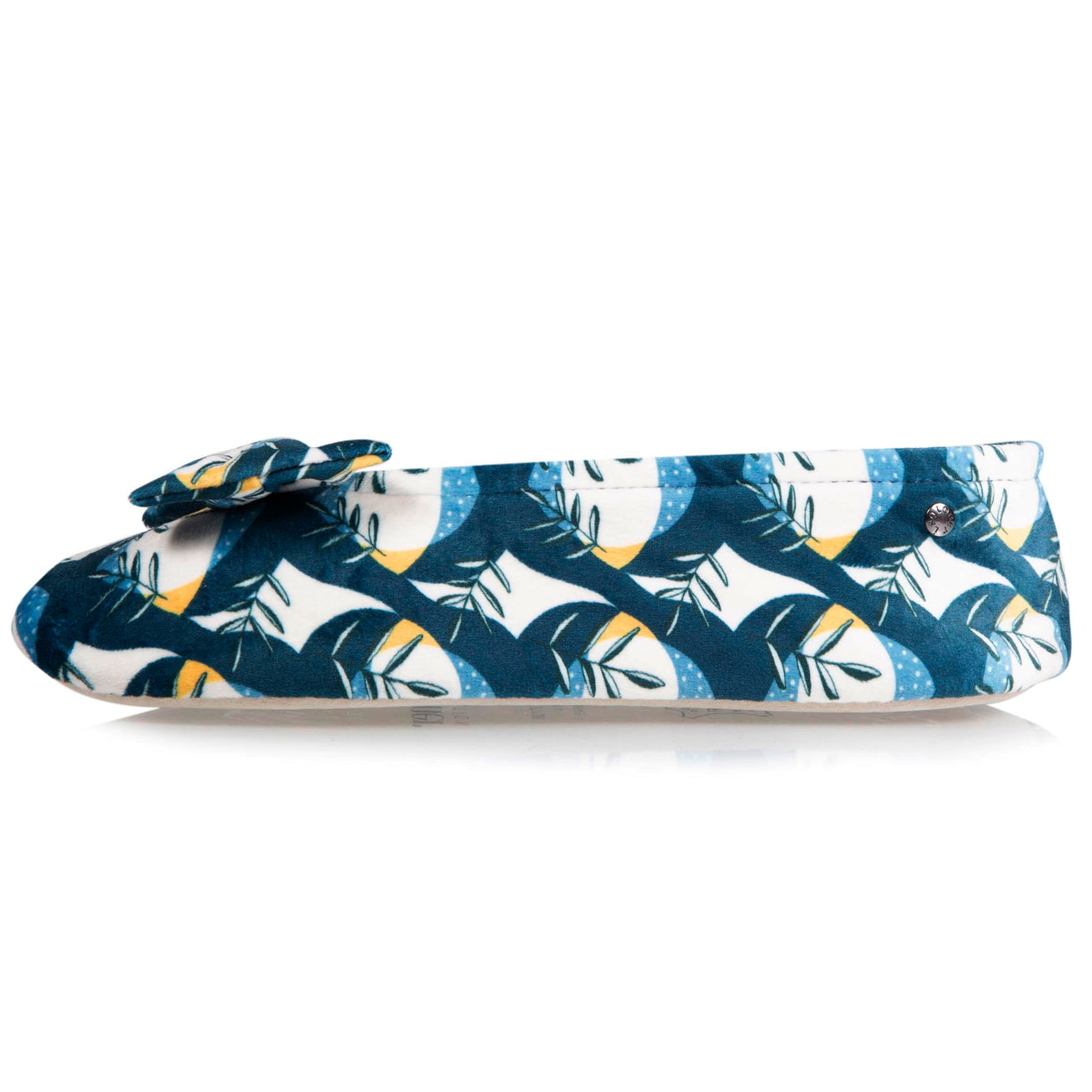 Chaussons ballerines Femme Grand Nœud Tropical