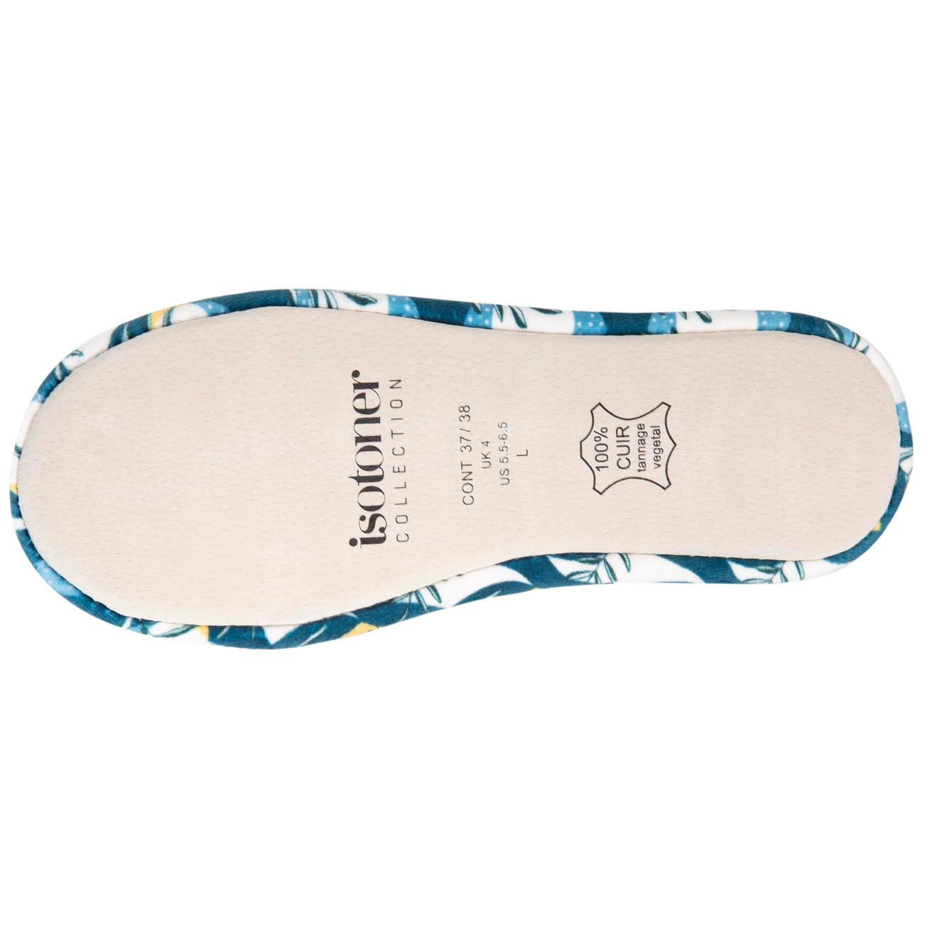 Chaussons ballerines Femme Grand Nœud Tropical