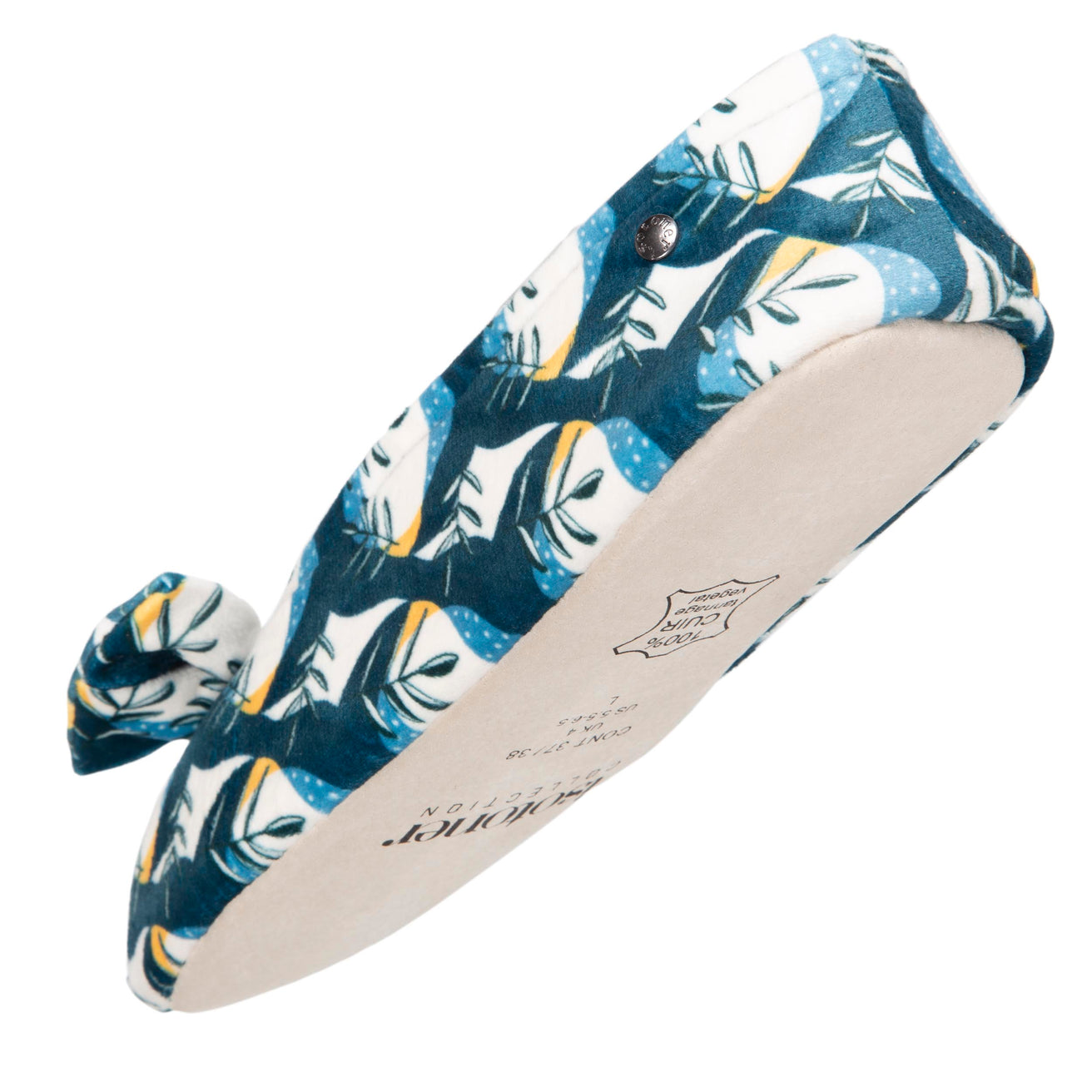 Chaussons ballerines Femme Grand Nœud Tropical