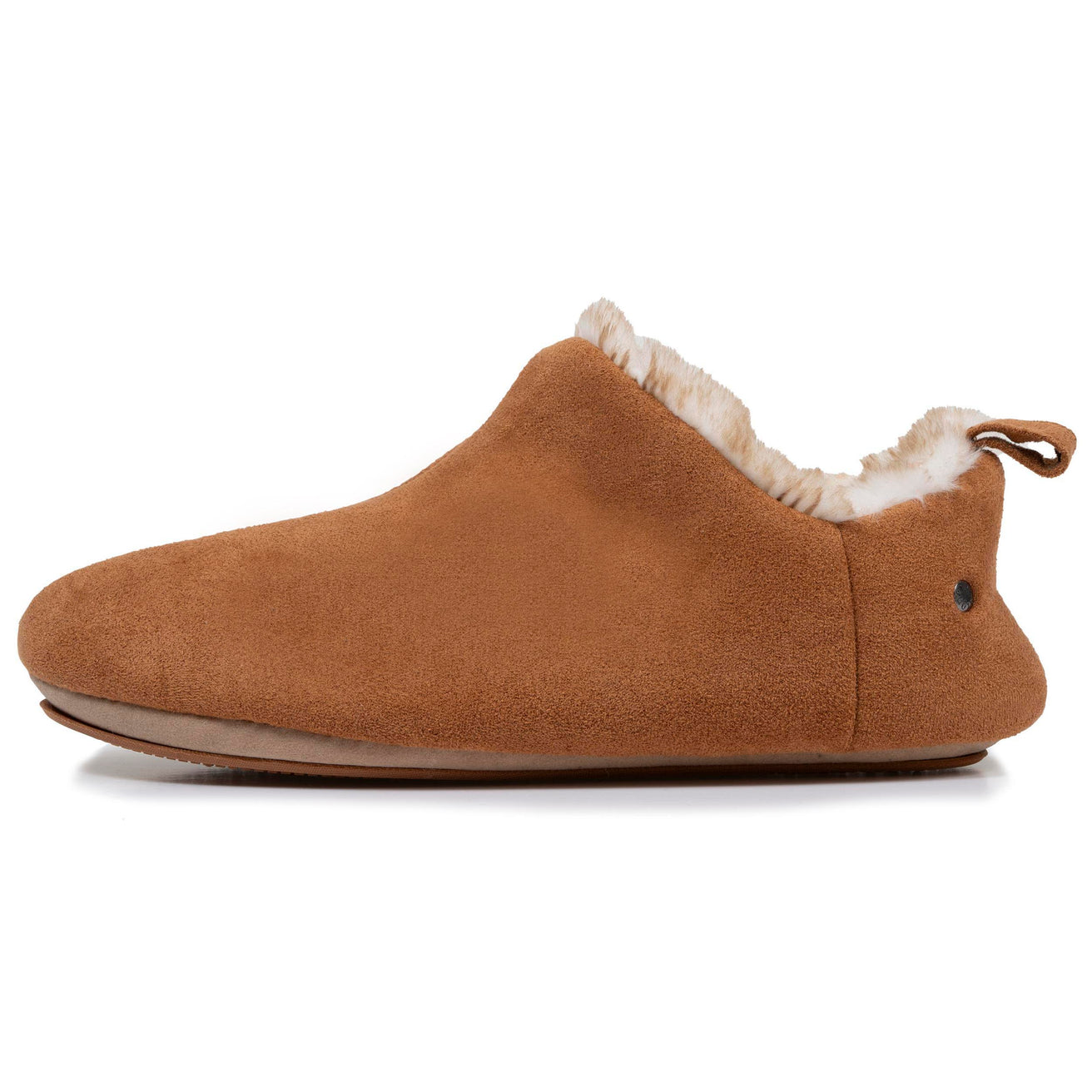 Chaussons botillons bas Femme Camel