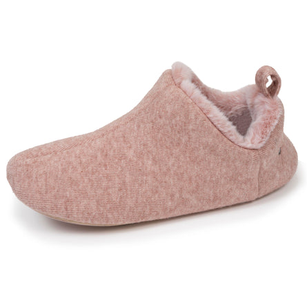 Chaussons botillons bas Femme Rose chiné - Isotoner