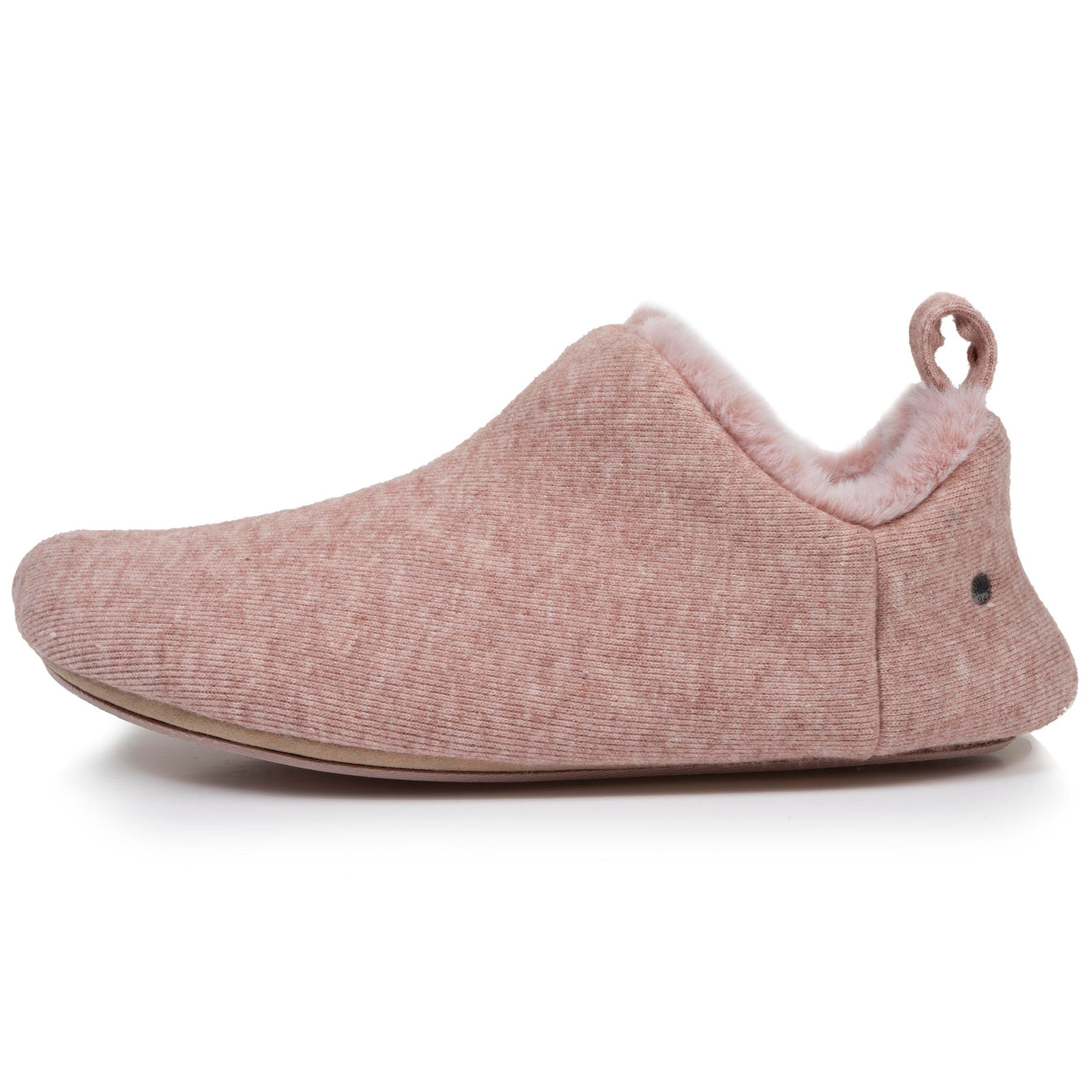Chaussons botillons bas Femme Rose chiné