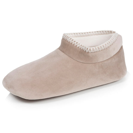 Chaussons bottillons Femme Beige - Isotoner
