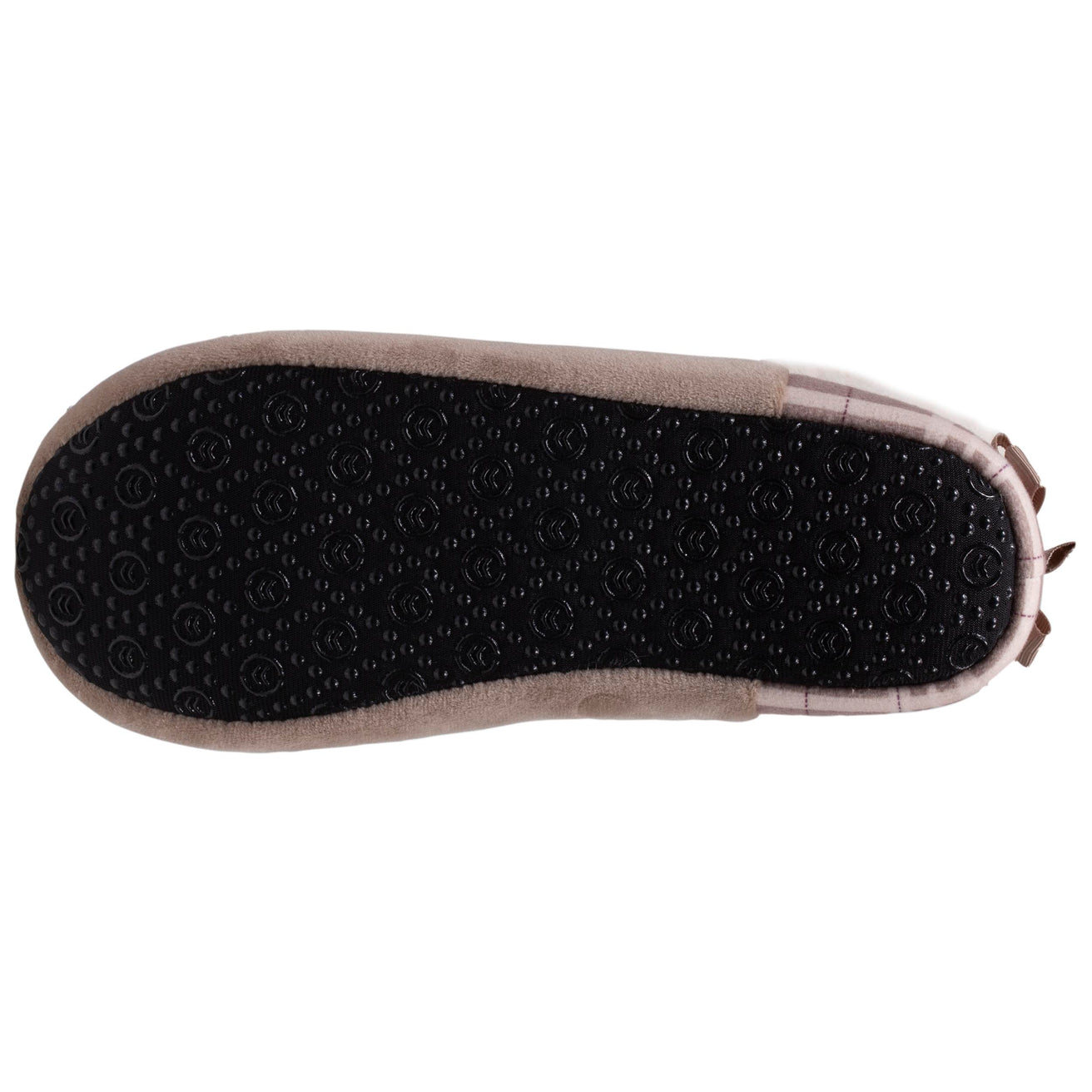 Chaussons bottillons Femme Beige tartan