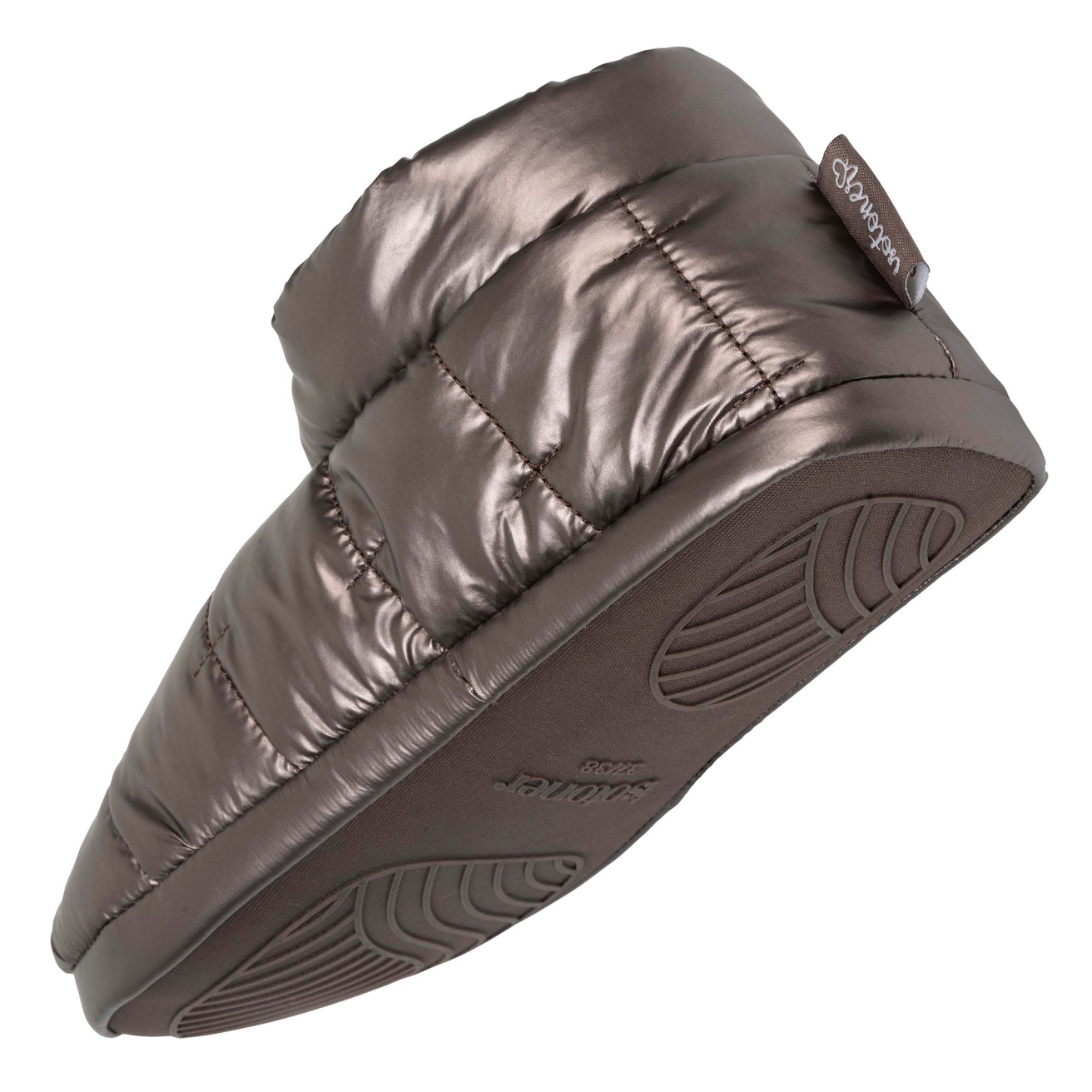Chaussons bottillons Femme Bronze