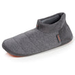 Chaussons bottillons Homme Gris chiné