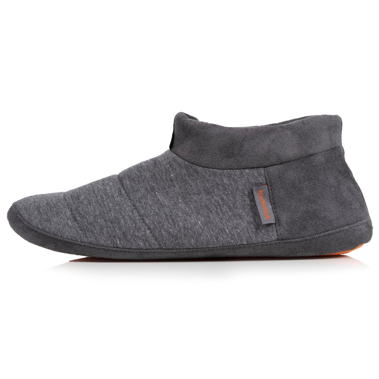 Chaussons bottillons Homme Gris chiné