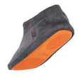 Chaussons bottillons Homme Gris chiné