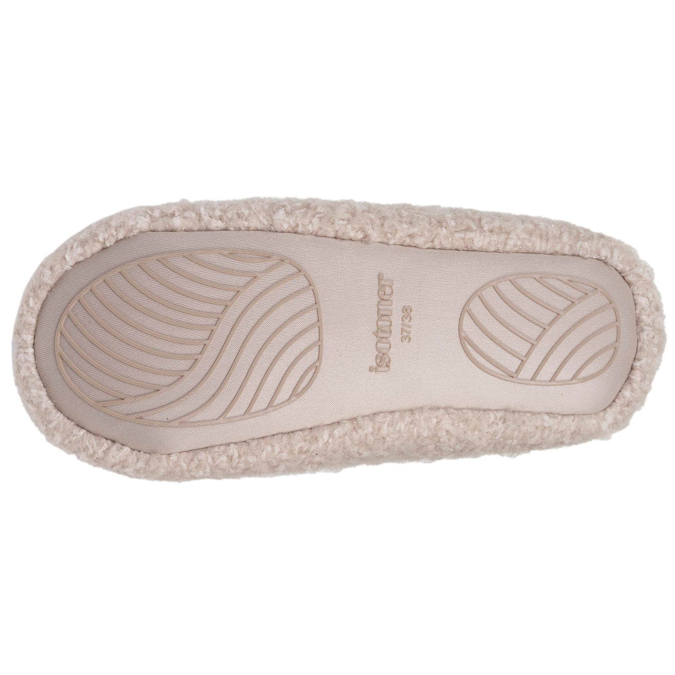 Chaussons bottillons bas Femme Beige