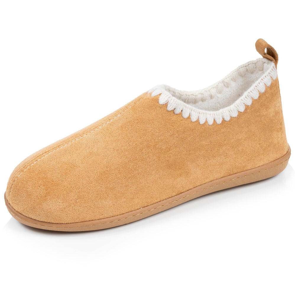 Chaussons bottillons bas Femme Camel - Isotoner