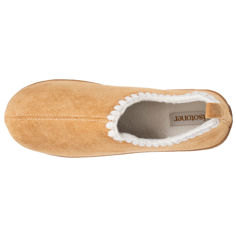 Chaussons bottillons bas Femme Camel - Isotoner
